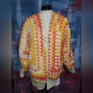 Candy Corn Cardigan